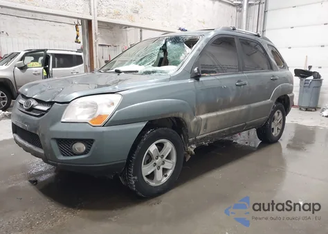 2009 Kia Sportage Ex V6 из США, поврежденный, VIN KNDJE723X97568069